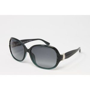 Salvatore Ferragamo Designer Sunglasses Women's Plastic Frame Pearl Green NEW!